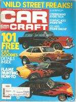 FEBRUARY 1976 CAR CRAFT 76 PRO STOCK CAMAROS DON GARLITS BUICK V 6 