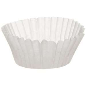 Dixie 8AAX Fluted Baking Circle Cup, Dry Wax Coating, 1.63 Diameter 