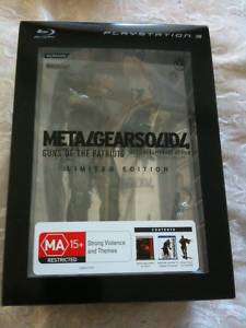 Metal Gear Solid 4 Limited Edition PS3 AUS *AS NEW*  