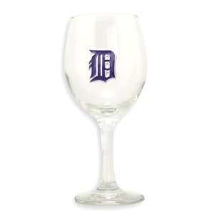  Detroit Tigers Pewter D Wine Glass