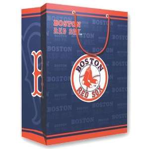  Boston Red Sox MLB Medium Gift Bag (9.75 Tall) Sports 