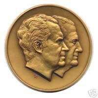 Official Richard M. Nixon Inaugural Medal 1973 2nd Term  