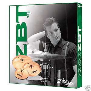 Zildjian ZBT Cymbal Box Set 4 Pack   ZBTC4P 9A  