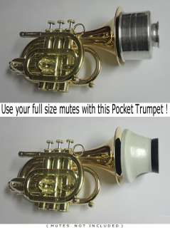 CarolBrass CPT 3000 GLS Pocket Trumpet  Incredible Player  With 