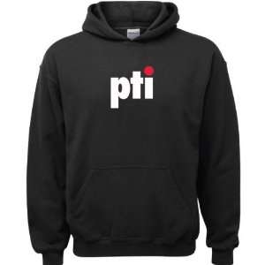  Pittsburgh Technical Institute Black Youth Logo Hooded 