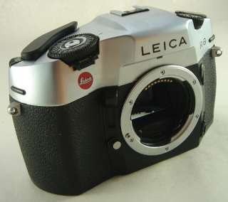 Leica R8 Film Chrome Camera Body in the presentation case EXC++ 
