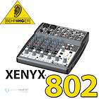 Behringer Xenyx 802 Compact 8 Channel Audio Mixer FREE NEXT DAY AIR