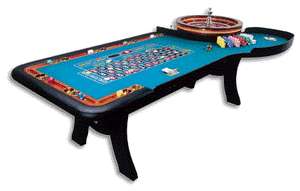 96 INCH DELUXE ROULETTE TABLE with Padded Armrest   NEW  