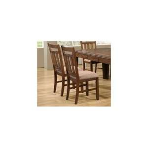  Oak 40H Dining Chair   Set of 2