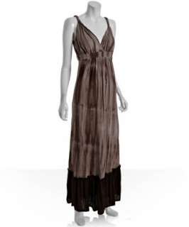 Romeo & Juliet Couture brown tie dye jersey maxi dress   up to 
