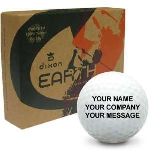  Dixon Earth Personalized Golf Balls