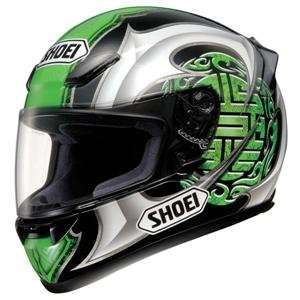  Shoei RF 1000 Cutlass Helmet   Large/Green Automotive