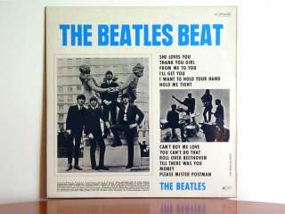 BEATLES The Beatles Beat   EMI Odeon 1C072 04363 germany blue  