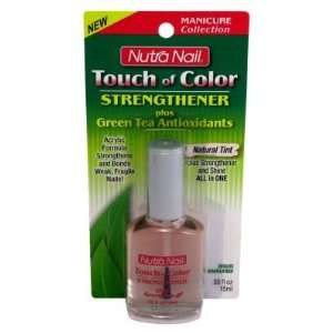   Of Color Natural Strengthener 0.5 oz. (3 Pack) with Free Nail File