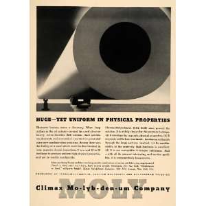   Ad Climax Molybdenum Drill Collars Engineering NY   Original Print Ad
