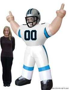 Carolina Panthers NFL Large 8 Ft Inflatable Football Player 