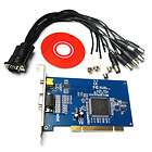   PC Based DVR 4ch Audio CCTV Security Video Capture Card PCI Recorder