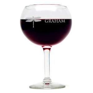  Dragonfly Red Wine Glass