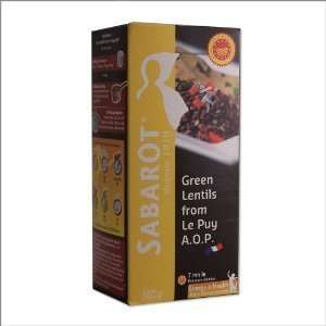 French Green Lentils From Sabarot   17.6oz (Case of 20)  