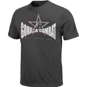  Gorilla Combat Grey Star T Shirt