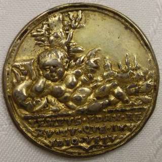   Renaissance (c.1533 45) Death Medal by Wolf Milicz, Gilt Silver  