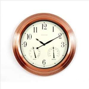  Ashton Sutton TY2330 18 Indoor/Outdoor Wall Clock in Hand 