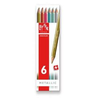 Caran dAche Fancolor Metallic Colored Pencil Kit (6 Colors)