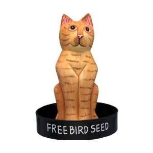  Bird Feeder Cat Orange Tabby (Bird Feeders) (Cat Products 