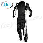   GP Tech Size 52 Black/White FIA Race Rally Track Suit Fire Proof