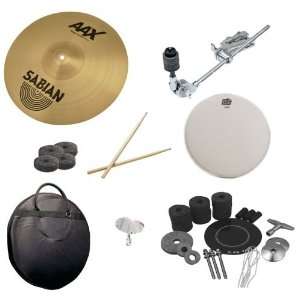  Sabian 16 Inch AAX Stage Crash Pack with Cymbal Arm 