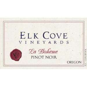  2009 Elk Cove La Boheme Pinot Noir 750ml Grocery 