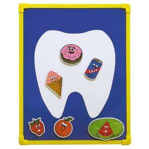  Tooth Friendly Snacks Magnetic Board Toys & Games