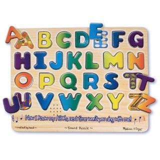 Melissa & Doug Numbers Sound Puzzle  Toys & Games  