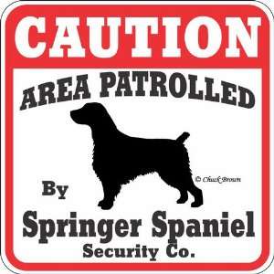   Area Patrolled By Springer Spaniel Security Company