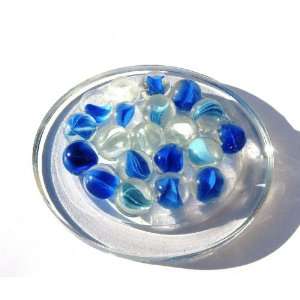  25 Marbles   Marble OURS BLANC   Glass Marble diameter 