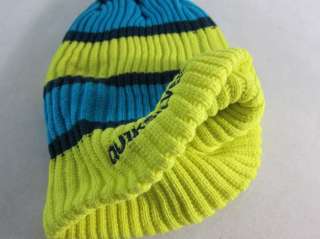   quiksilver Color stripe Knitted Woolen winter Warm Hat Cap hat15