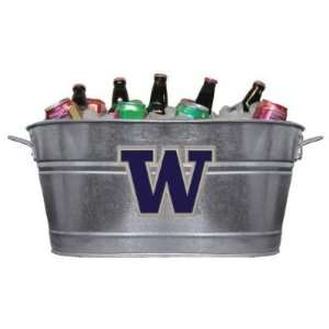 Washington Huskies Beverage Tub/Planter   NCAA College Athletics Fan 