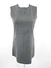 MICHAEL KORS Gray Wool One Shoulder Knee Length Sheath Cocktail Dress 