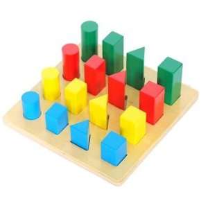  Montessori Geometry Shape Ladder Toys & Games