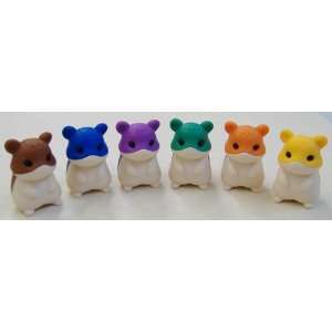  Iwako Japanese Erasers / Special Version Hamster Box 