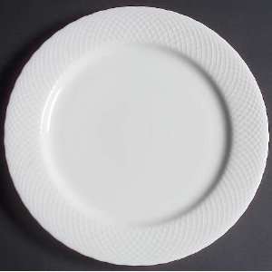  Ten Strawberry Street White Wicker 12 Chop Plate (Round 