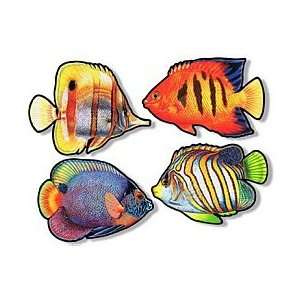  Coral Reef Fish Cutouts 
