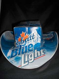 Labatt Blue Light Beer Carton Cowboy Hat 1 of a Kind  