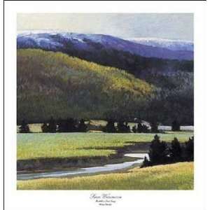  Foothills In The Late Spring Finest LAMINATED Print Sandy 