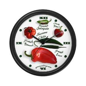  Hot Chili Peppers Hobbies Wall Clock by 