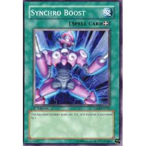 Yugioh 5DS2 EN032 Synchro Boost Common Card Toys & Games