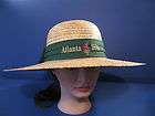 1996 atlanta olympic games commemorative straw hat green bow size