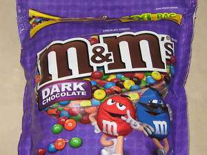 LBS Dark Chocolate M&MS Plain Bulk Candy u turn  