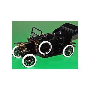  Franklin Mint 1/16 Ford Model T Convertible Black Toys 