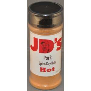 JDs Pork Spice/Dry Rub   HOT  Grocery & Gourmet Food